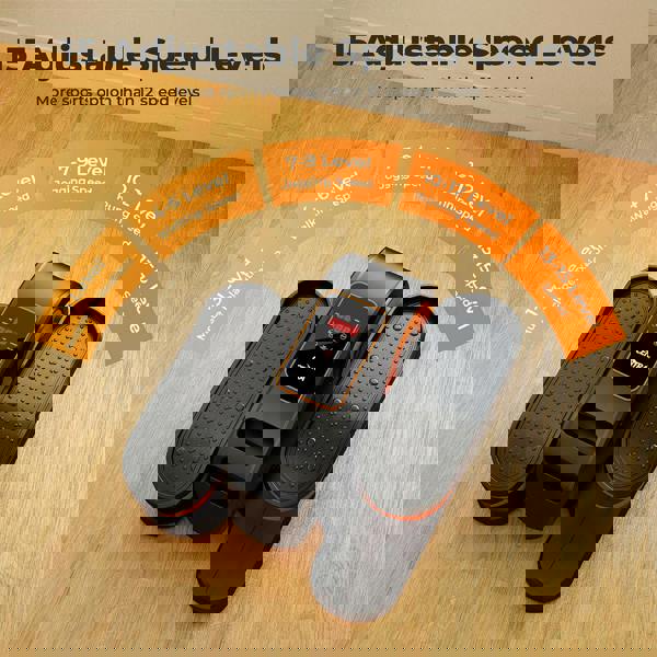 Centra Elliptical Machine Bike Under Desk Quiet Pedal Exerciser 15 Speed Remote