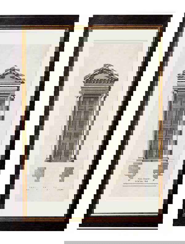 Exceptional Art c.1756 Architectural Studies of Doors