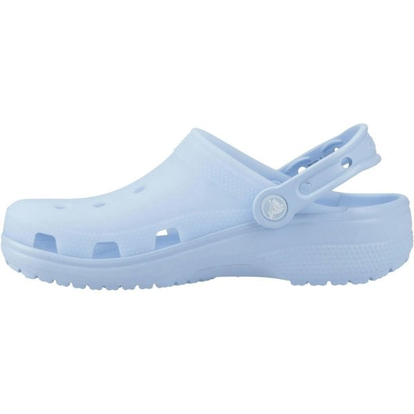 Crocs Classic Frosted Thermoplastic Blue Calcite Clogs