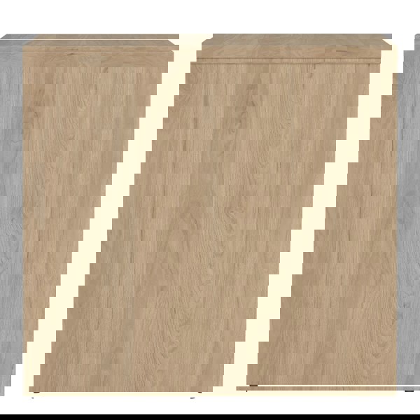 Furniture To Go Next Nightstand 2 Drawers Jackson Hickory White high gloss