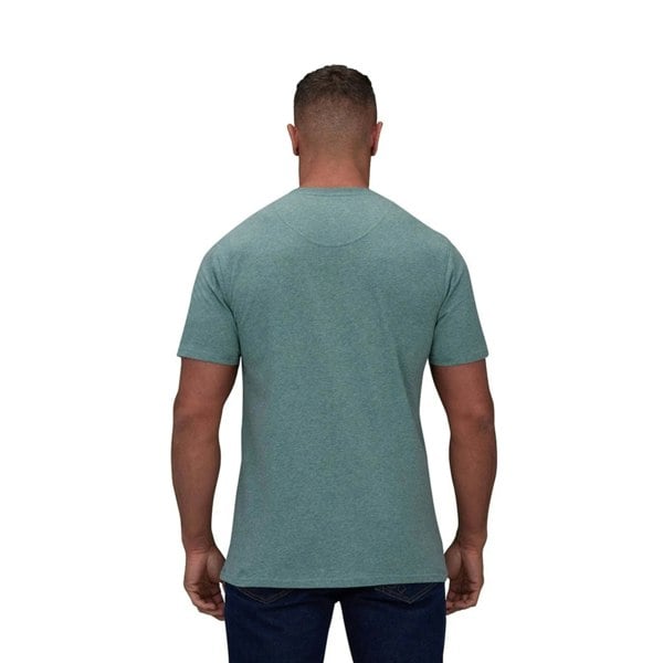 Raging Bull Mens Classic Organic T-Shirt - Green Marl