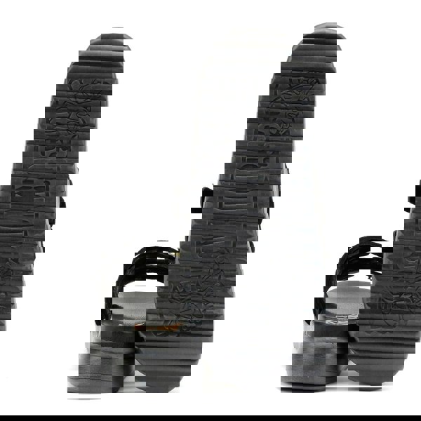 Desert Fleur Gypsum Tennesee Suede Women's Black Sandals