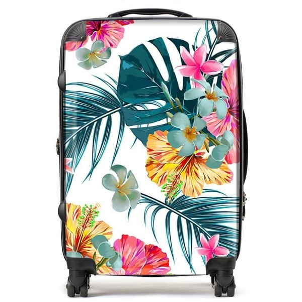 Warren Reed Spring Summer Flowers Suitcase