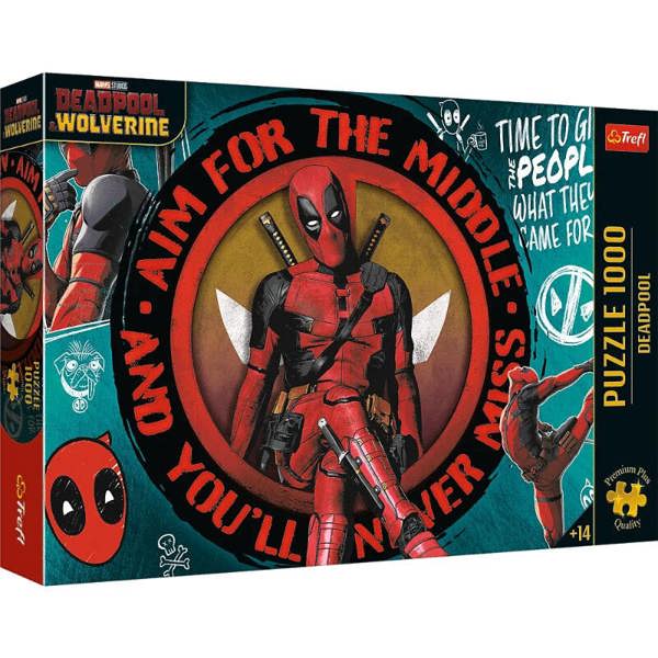 Trefl Marvel Deadpool Puzzle - 1000 Pieces
