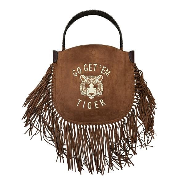Lilly Loves Go Get 'Em Tiger Tassel Handbag