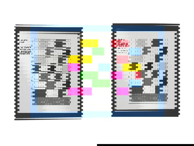 Durable DURAFRAME Self Adhesive Magnetic Signage Frame | 10 Pack | A4 Blue