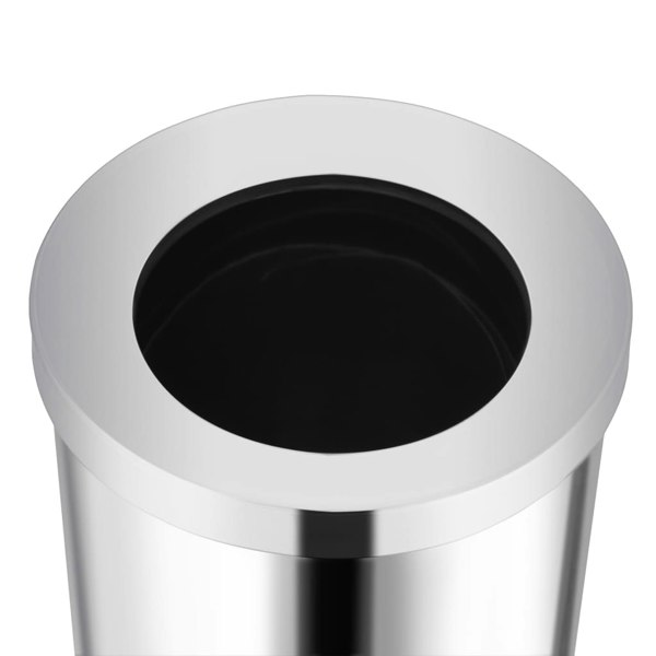 Berkfield Waste Bin Hotel Stainless Steel 32 L