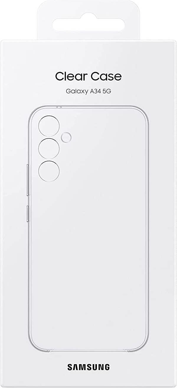 Samsung Galaxy A34 5G TPU Clear Case Transparent - EF- QA346CTEGWW