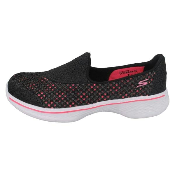 Skechers Girls Skechers Flats With Mesh Detail Go Walk 4 Kindle 81118