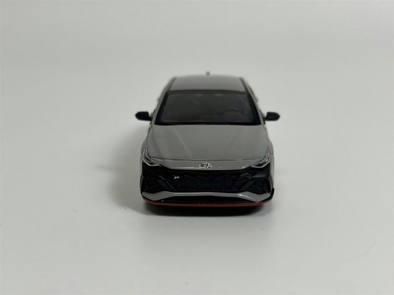 Mini GT Hyundai Elantra N Cyber Grey Metallic LHD 1:64 Scale Mini GT MGT00386L