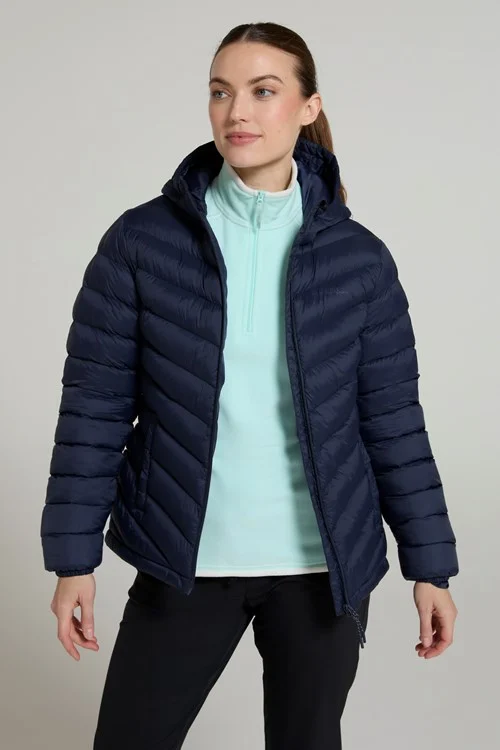 Mountain Warehouse Womens/Ladies Seasons Padded Jacket - Dark Blue