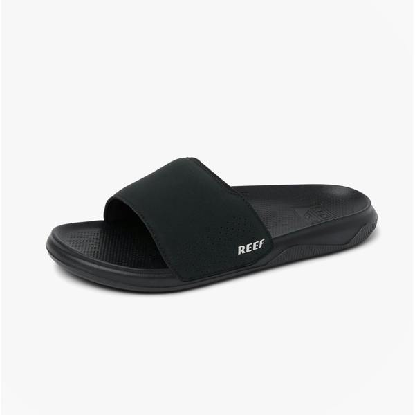 Reef TAILSLIDE Sliders   in  Black