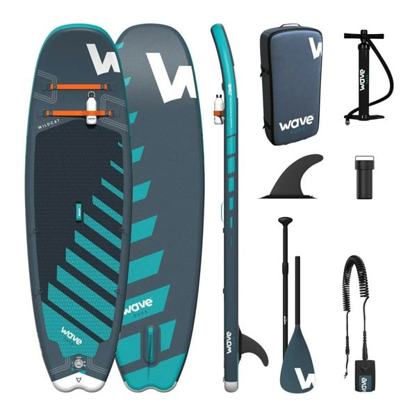 Wave Wildcat SUP | Inflatable Stand-Up Paddleboard | Surf SUP Package | 8.6ft