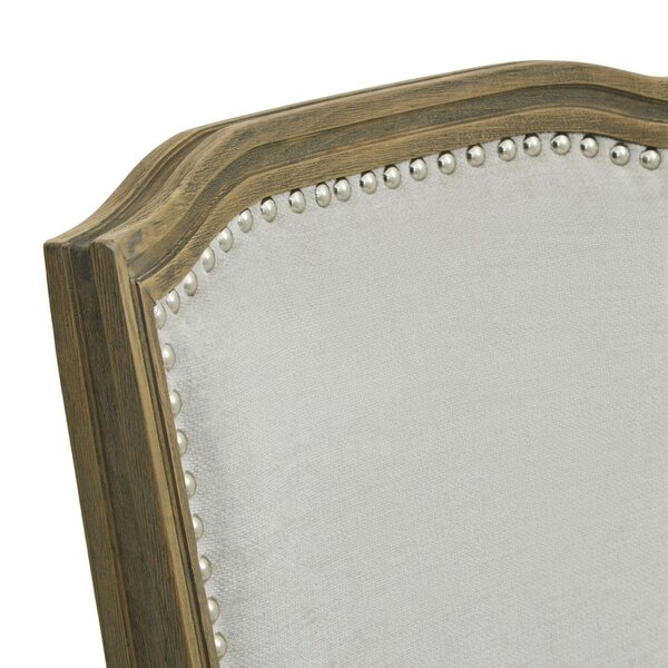 Wyld Haus Vernet Mid Century Upholstered Grey Dining Chair