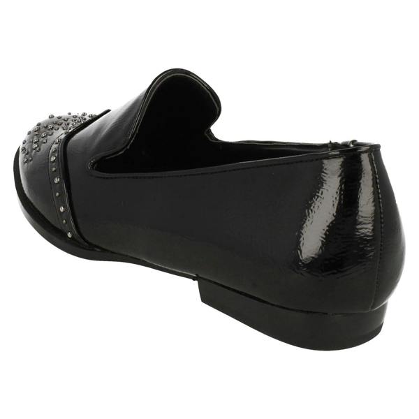 Spot On Ladies Spot On Loafer Style Shoe