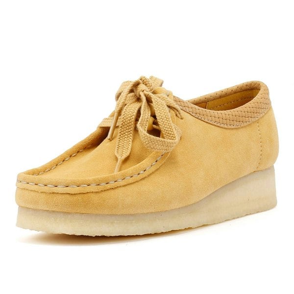 Clarks Originals 26180169 Women's Wallabee Golden - Tan Suede