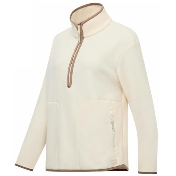 Regatta Womens/Ladies Frankie Half Zip Fleece - Light Vanilla/Mocha - 