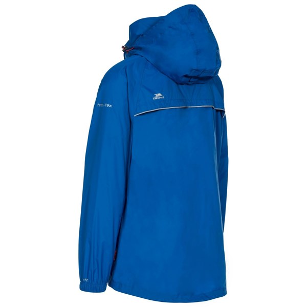 Trespass Qikpac X Unisex Packaway Jacket - Blue