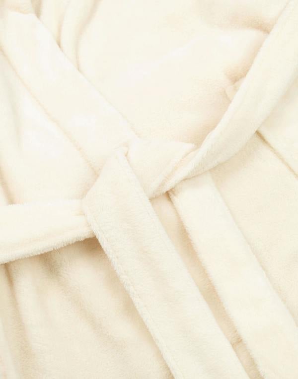 Peanuts Womens White Snoopy Hooded Bathrobe