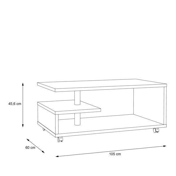 Furniture To Go Bailey Coffee Table in Antique Oak
