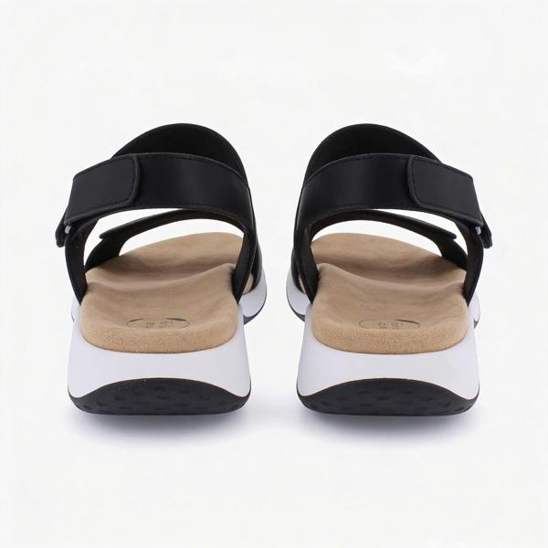 Free Spirit Free Spirit GRENADA Womens Cross Strap Sandals Black