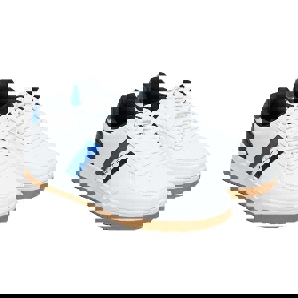 Ben Sherman Mens Curved Trainers - White/Blue