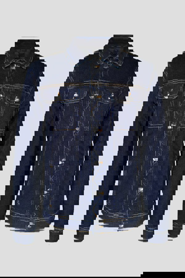 ENORSIA Long Sleeve Raw Denim Jacket