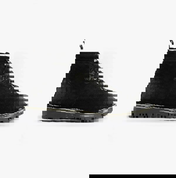 Popps 1961 MOD Mens Suede Boots Black