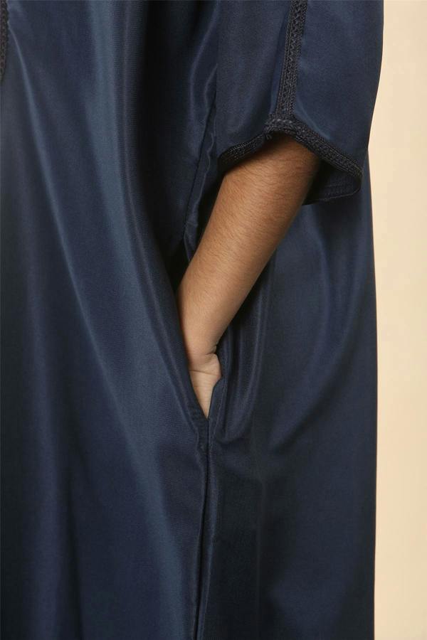 Infinity Leather Kid's Boys Moroccan Thobe Djellaba Jubba Robe Eid