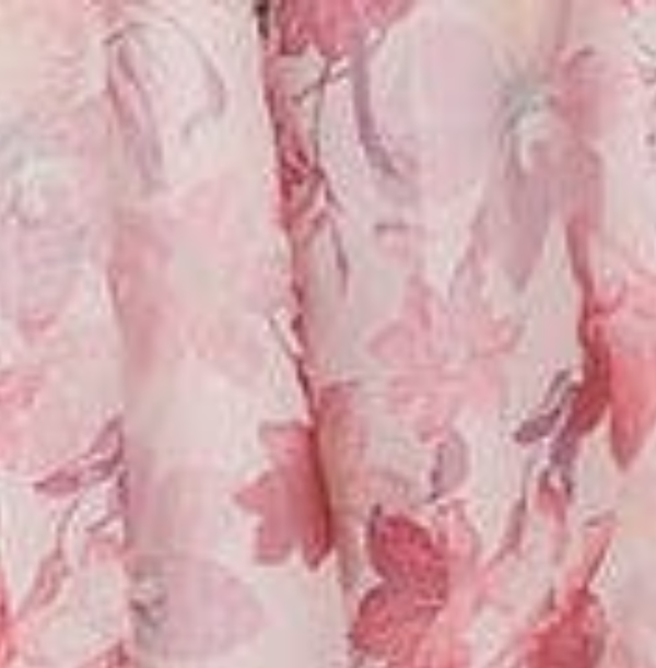 Izabel London Curve Floral Wrap 1/2 Sleeve Midi Dress