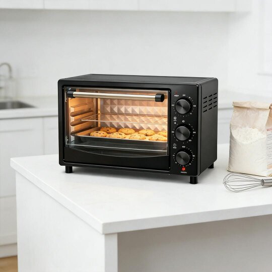 Havendro 25L Electric Mini Oven1350W  Countertop Cooker Oven Black