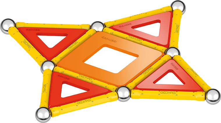 Geomag Magnetic Panels - 35 Pieces