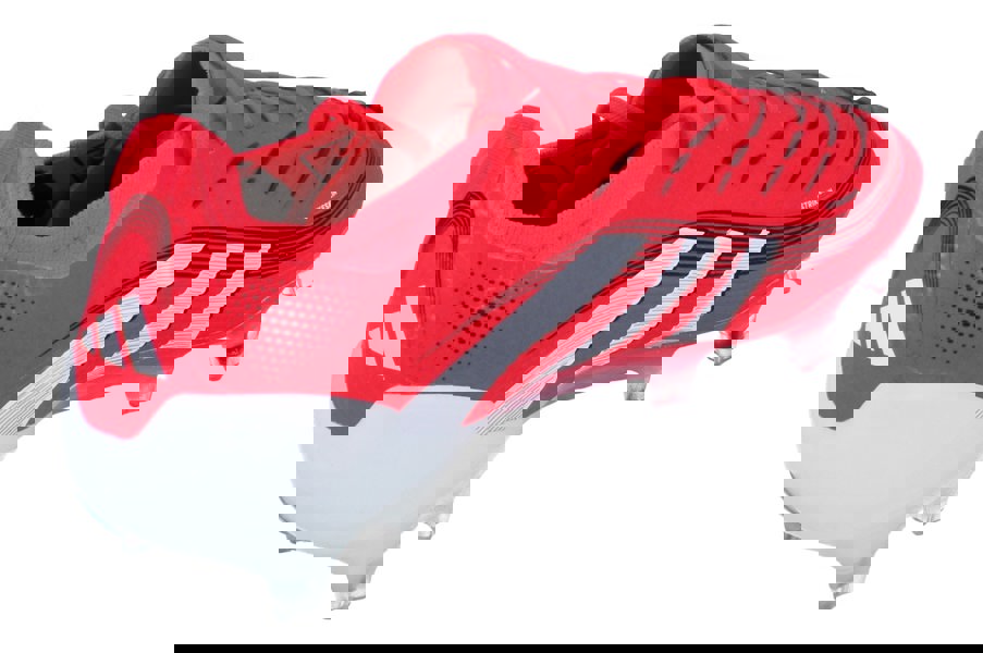 Adidas Predator Elite FG Mens Football Boots  ID3882 - Red White Black - Photo 2