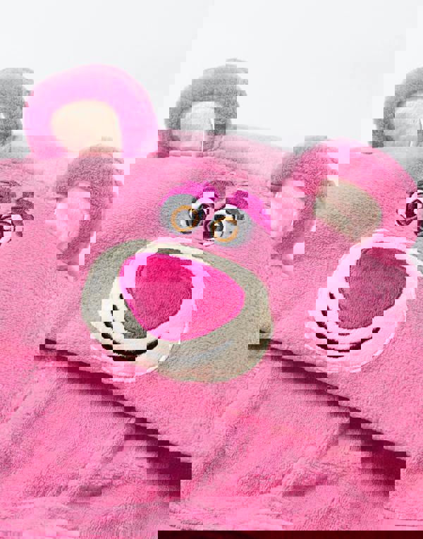 Disney Toy Story Womens Pink Character Hooded Bathrobe