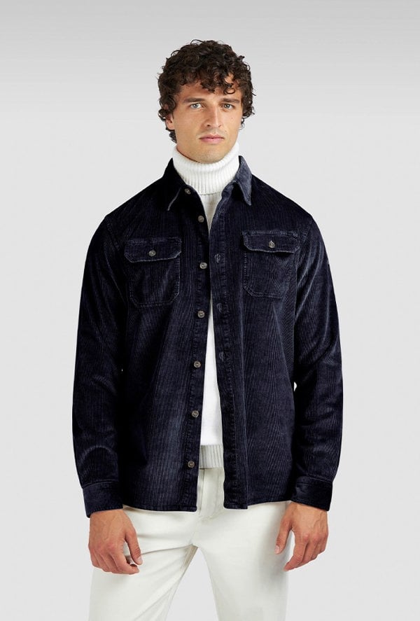 Paul & Shark Velvet Overshirt