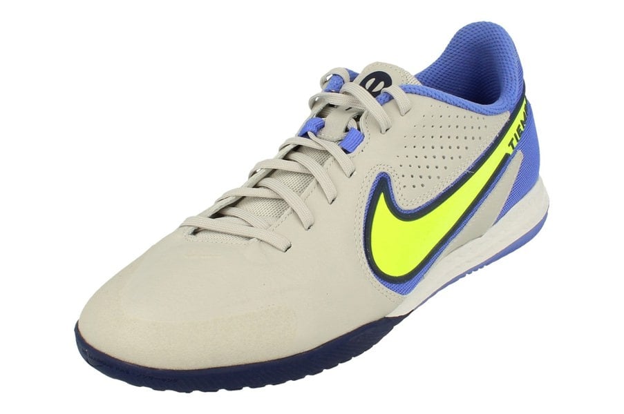 Nike React Legend 9 Pro IC Mens Football Boots Da1183 Trainers Shoes  075 - Grey Fog Volt Sapphire 075 - Photo 0