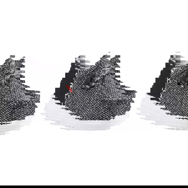 HEYDUDE Wally Funk Open Mesh Shoes - Black/White