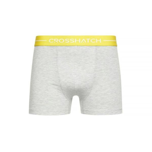 Crosshatch Mens Astral Boxer Shorts (Pack of 12) - Grey - 