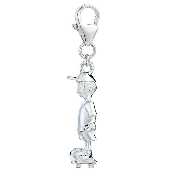 Mylee London Sterling Silver Skateboarder Charm