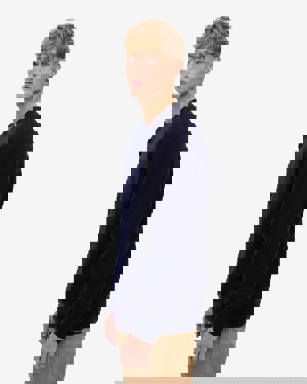 Colorful Standard Classic Merino Wool Crew Neck Jumper - Navy Blue