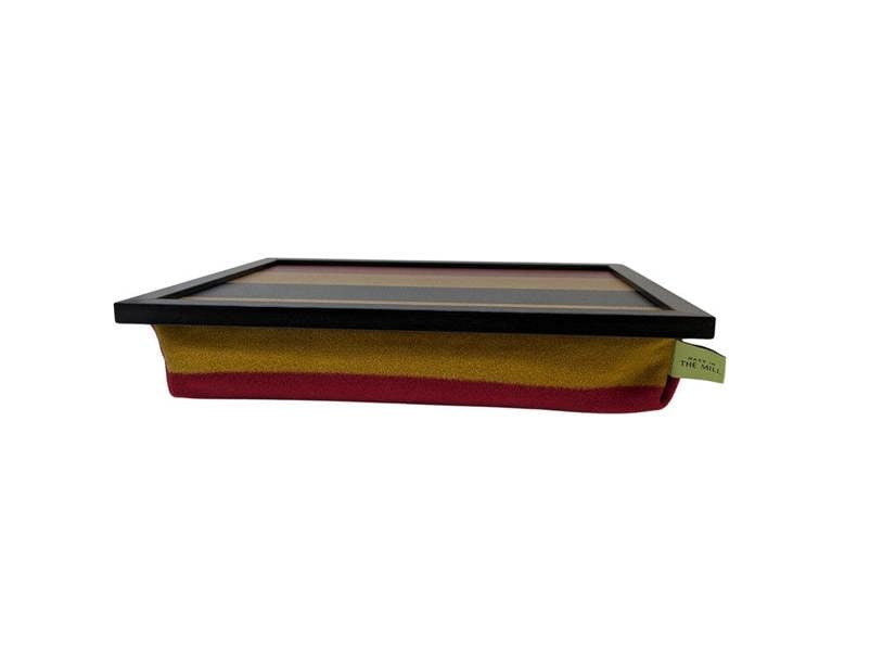 Made in the Mill Luxury Newmarket Lap Tray with Bean Bag Base