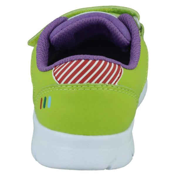 Clarks Childrens Clarks Hook & Loop Casual Trainers Ath Howdy