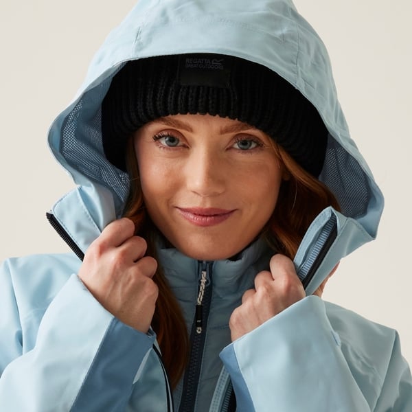 Regatta Women's Wentwood IX 3 in 1 Waterproof Jacket - Clear Sky / Coronet Blue