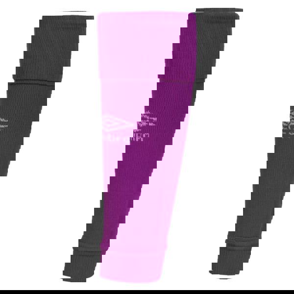 Umbro Mens Leg Sleeves - Purple Cactus/White