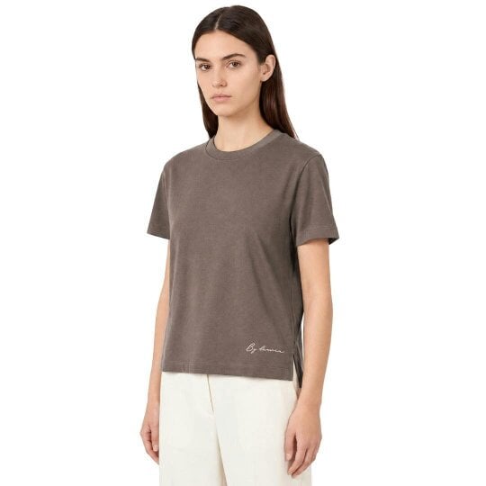 By Lanvin Small Signature Logo Brown T-Shirt