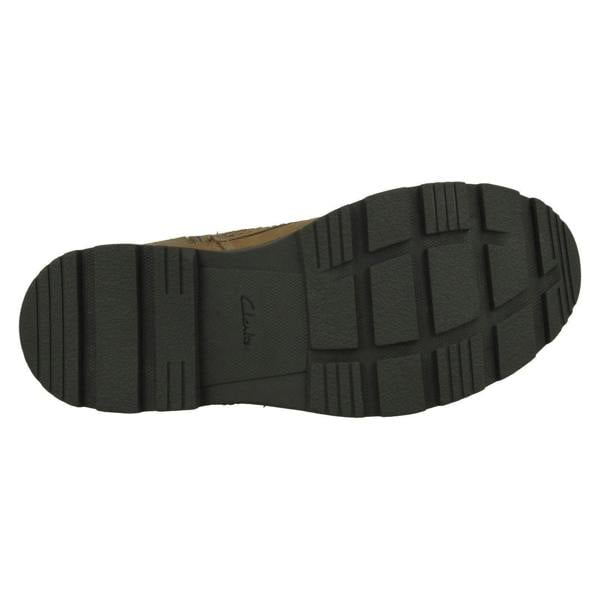 Clarks Boys Clarks Lace Up Combat Style Boots Heath Chard K