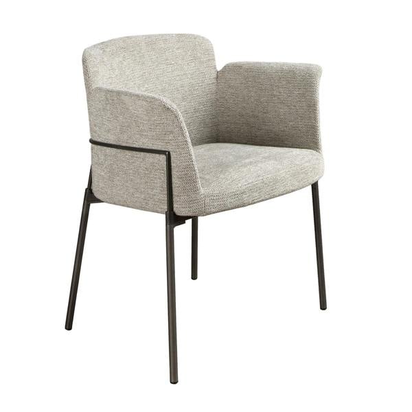 Angel Cerdá Grey Fabric Chair 4170