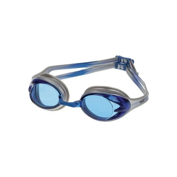 Fashy Power adult swim goggles with silicone head strap and clear lenses