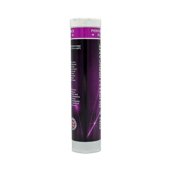 SYNTOL Pin & Bush Grease Cartridge 400g Heavy-Duty Lithium Grease with PTFE, NLGI No.2, -30°C to +140°C