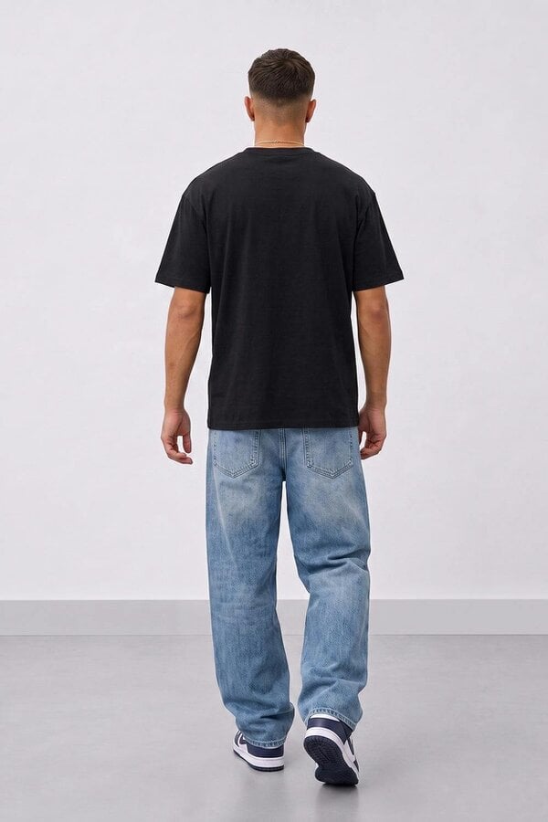 London Attitude Racing Oversized Heavyweight Graphic T-Shirt